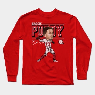 Brock Purdy San Francisco Cartoon Long Sleeve T-Shirt